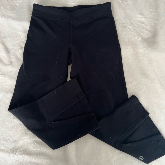 Lululemon black boogie crop leggings - Picture 2 of 6